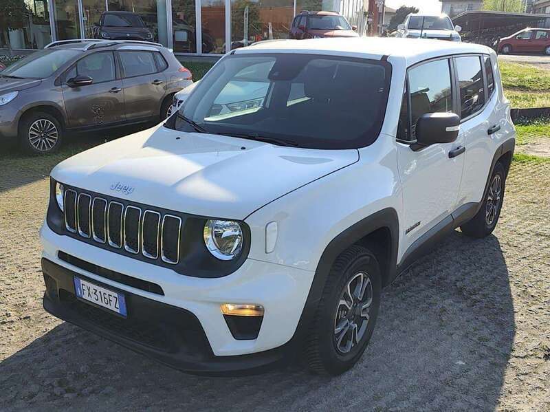 Bianco Usata 2019 Jeep Renegade Sport SUV | 14.900 € (Buon prezzo) - Immagine 1/4