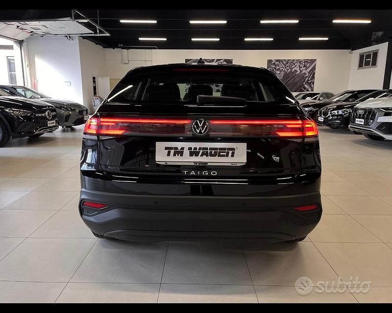 Usata VW Taigo Life 116 CV (85 kW) 2024 Nero SUV