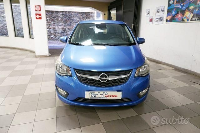 Usata Opel Karl 75 CV (55 kW) 2015 Blu Utilitaria