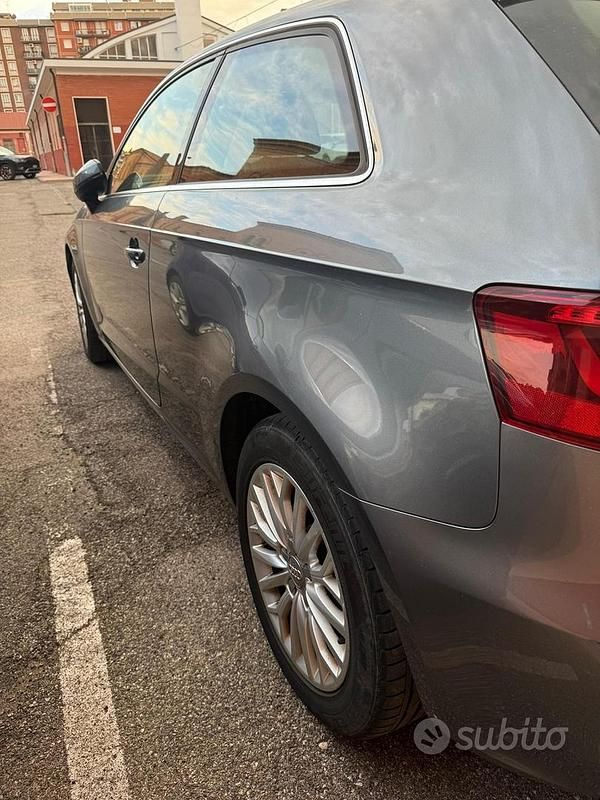 Usata Audi A3 Ambition 122 CV (89 kW) 2013 Grigio Berlina