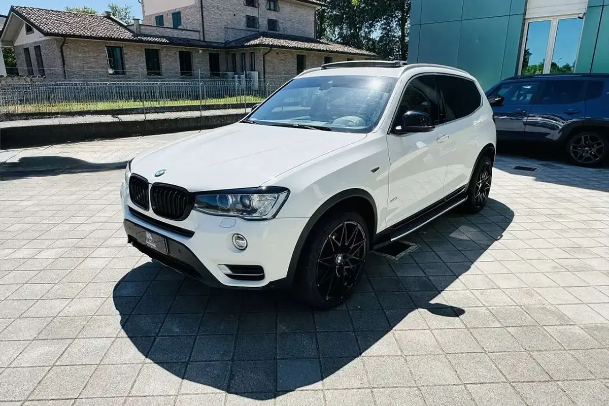 Usata BMW X3 xLine 313 CV (230 kW) 2017 Bianco SUV