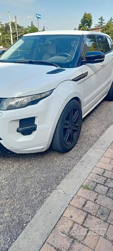 Usata Land Rover Range Rover evoque 150 CV (110 kW) 2012 Bianco Coupé