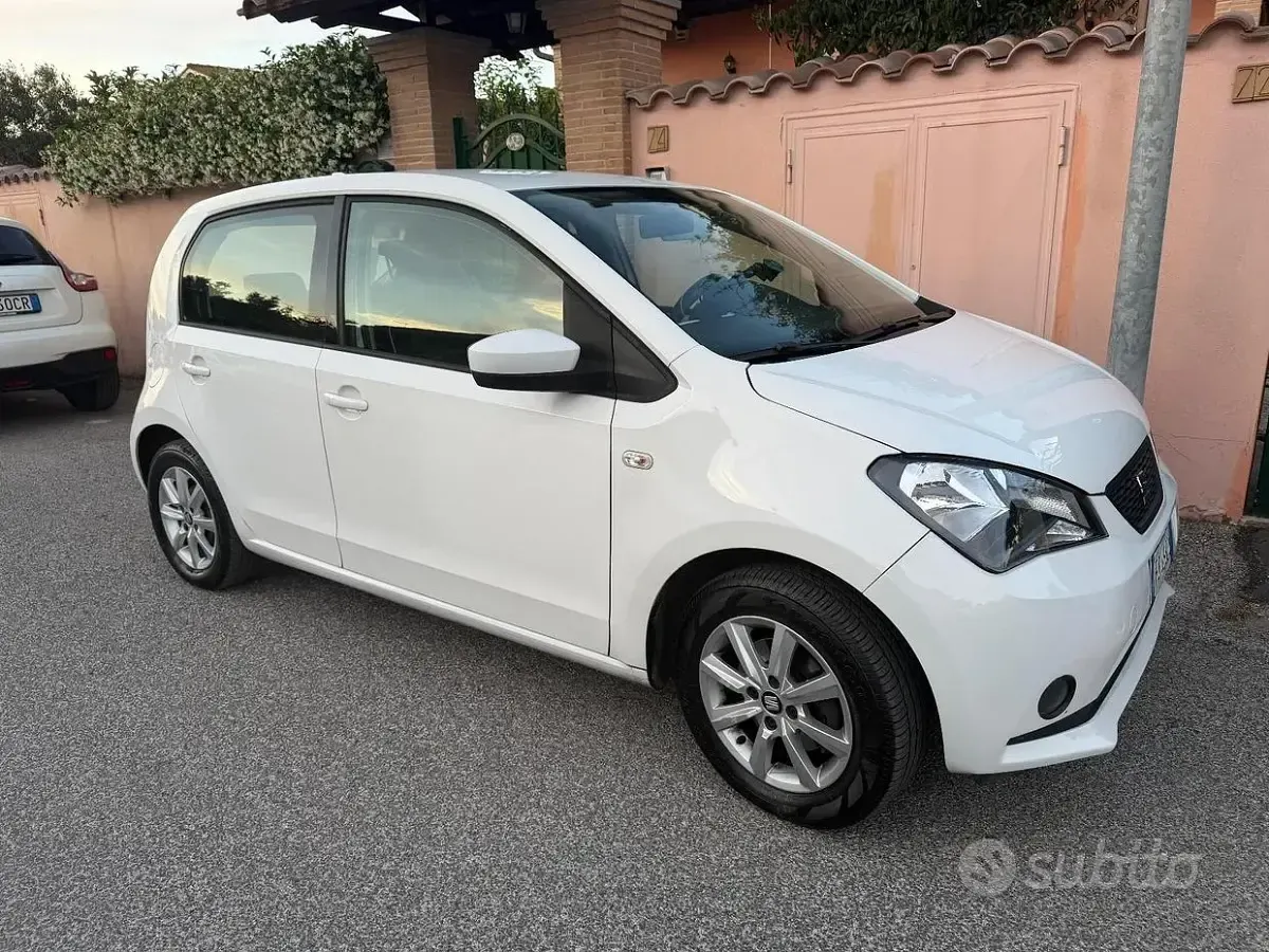 Usata Seat Mii Chic 75 CV (55 kW) 2018 Bianco Utilitaria