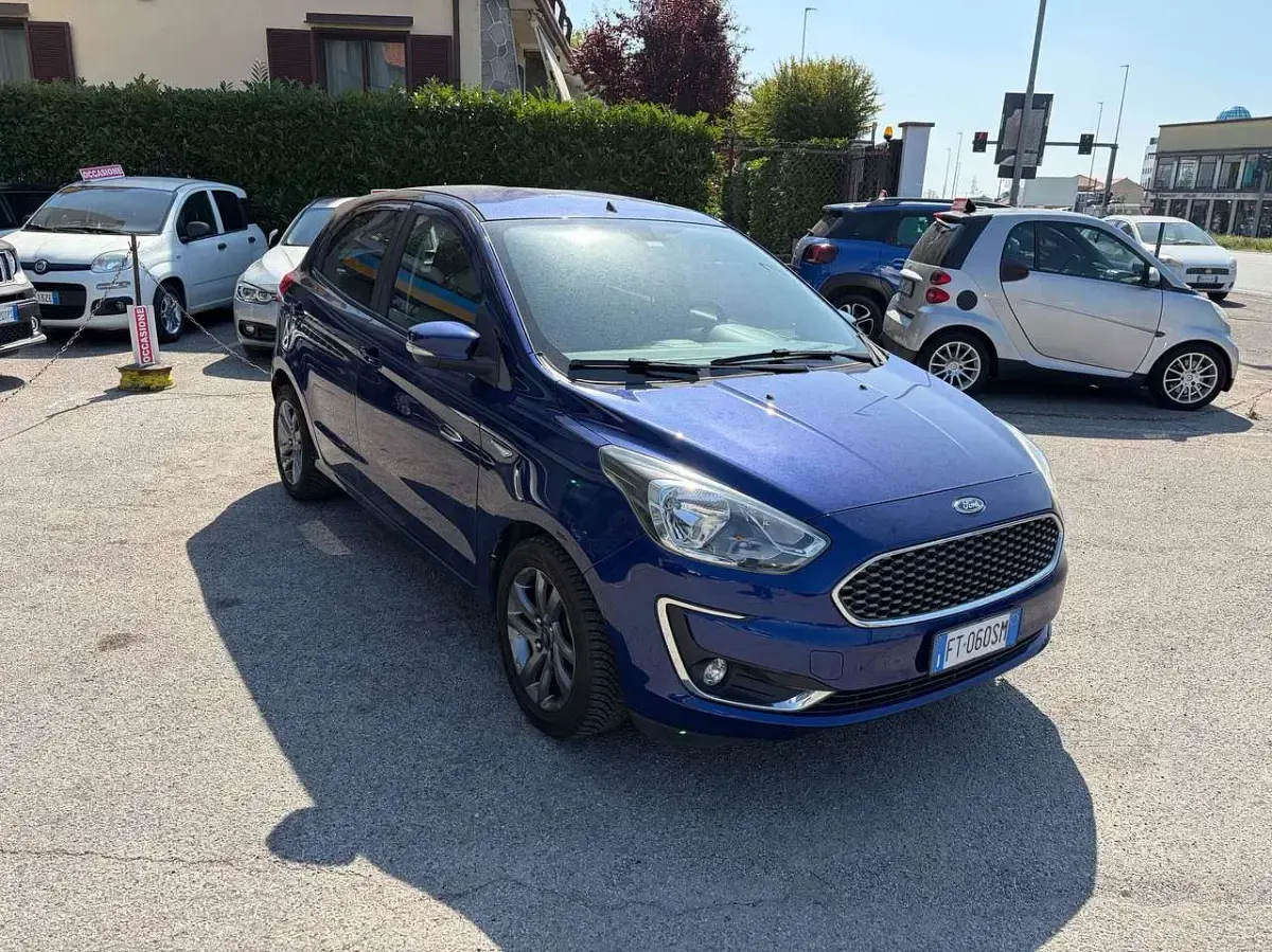 Usata Ford Ka Ultimate 71 CV (52 kW) 2019 Blu/azzurro Berlina