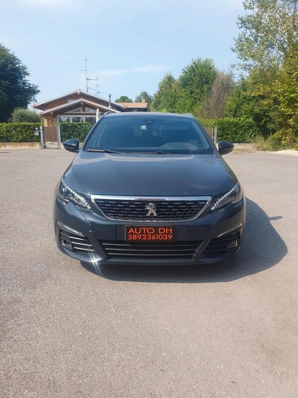 Usata Peugeot 308 GT-line 131 CV (96 kW) 2019 Nero Station wagon