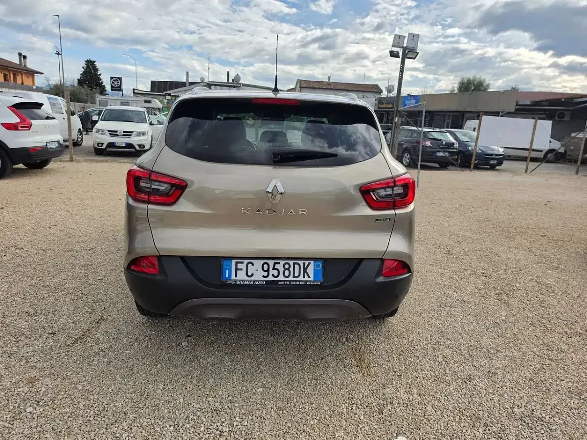 Usata Renault Kadjar Bose Edition 110 CV (80 kW) 2016 Beige SUV