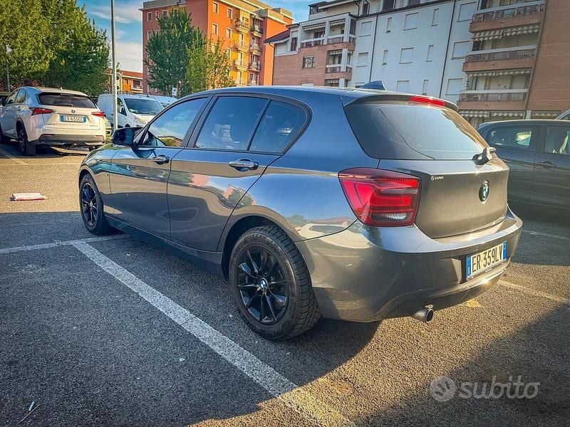 Begagnad BMW 116 M Sport 136 HK (100 kW) 2013 Grå Halvkombi