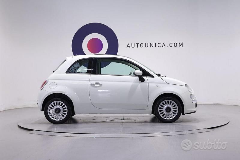Usata Fiat 500 Lounge 69 CV (50 kW) 2014 Bianco Utilitaria