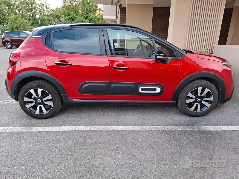Usata Citroën C3 PureTech 83 CV (61 kW) 2023 Rosso Utilitaria