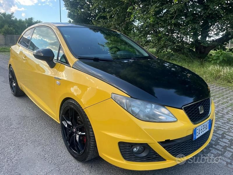 Usata Seat Ibiza FR 150 CV (110 kW) 2010 Giallo Coupé