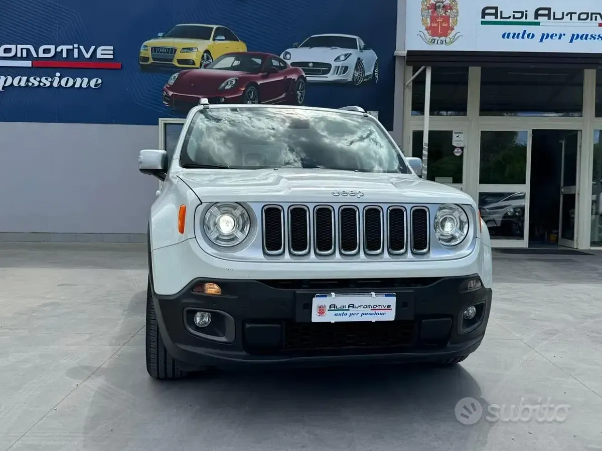Usata Jeep Renegade Limited 140 CV (102 kW) 2017 Bianco SUV