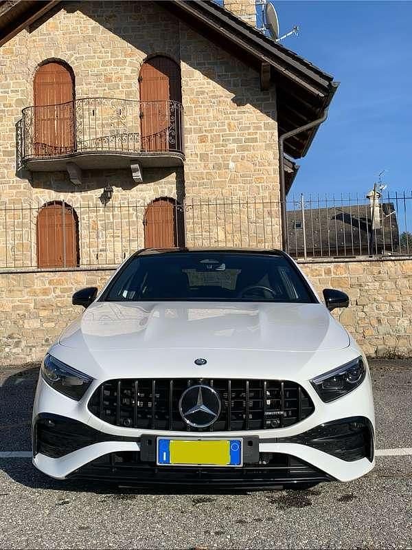 Usata Mercedes A35 AMG AMG Line Premium Plus 306 CV (225 kW) 2023 Bianco Berlina