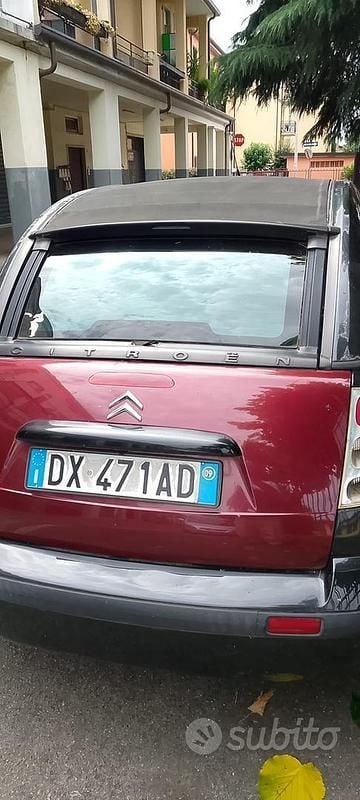Usata Citroën C3 Pluriel 73 CV (53 kW) 2009 Nero Cabrio