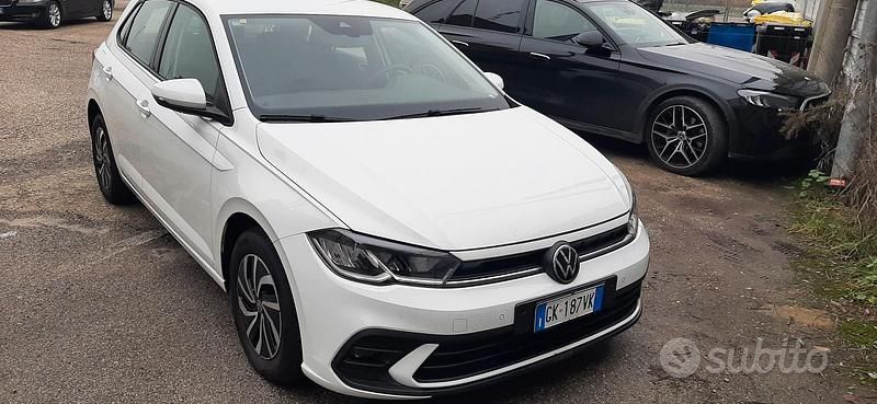 Usata VW Polo Life 95 CV (69 kW) 2022 Bianco Berlina