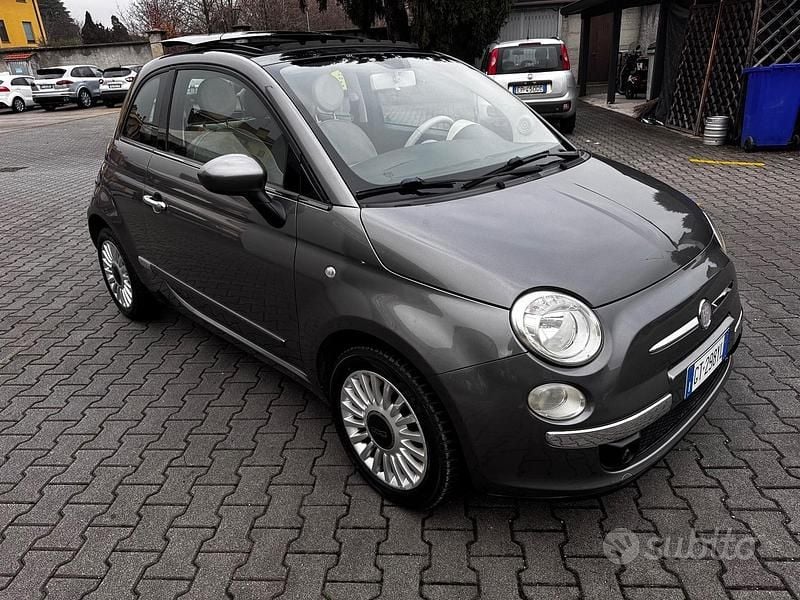 Usata Fiat 500 Lounge 69 CV (50 kW) 2010 Grigio Berlina
