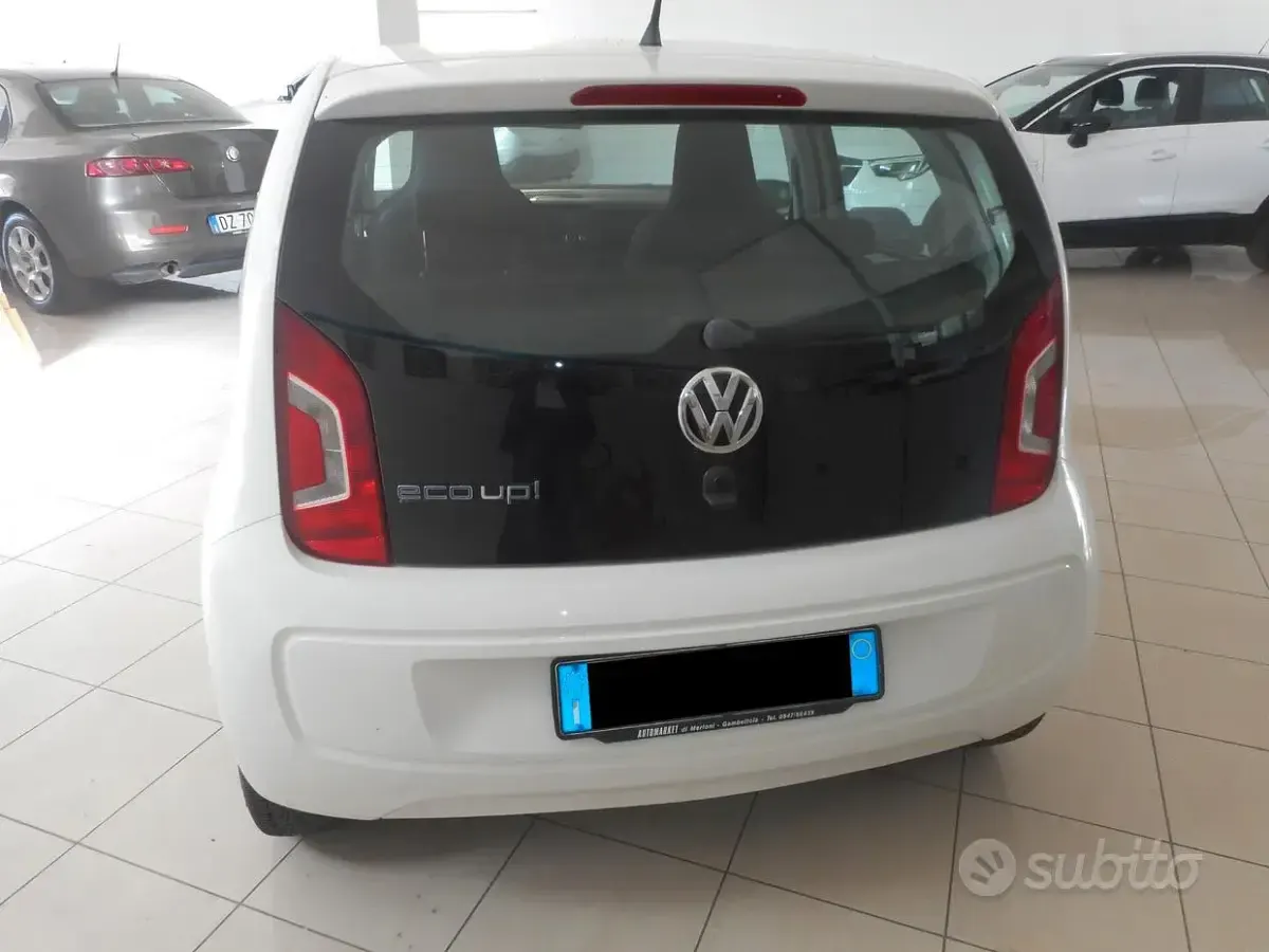 Usata VW up! 68 CV (50 kW) 2014 Bianco Utilitaria