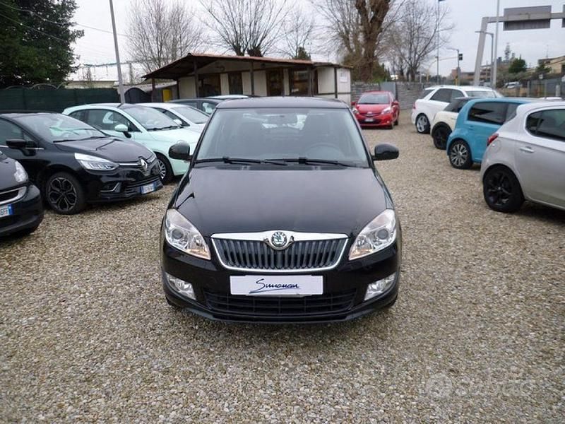Usata Skoda Fabia Style 70 CV (51 kW) 2011 Nero Berlina