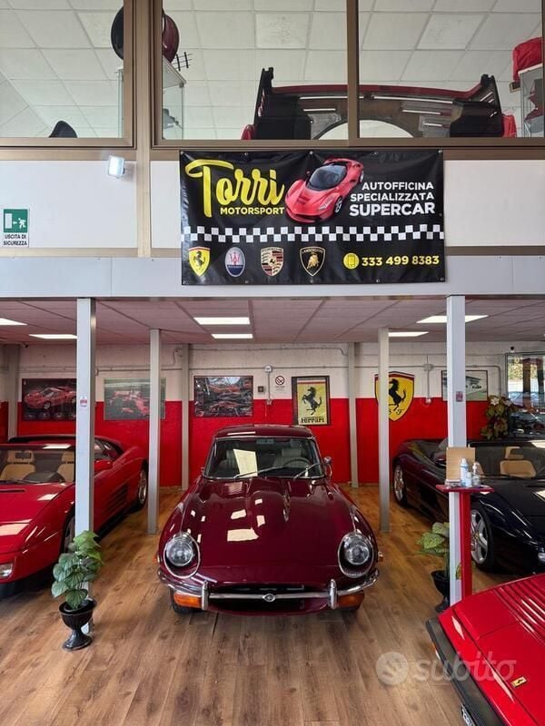 Usata Jaguar E-Type 250 CV (183 kW) 1970 Rosso Coupé