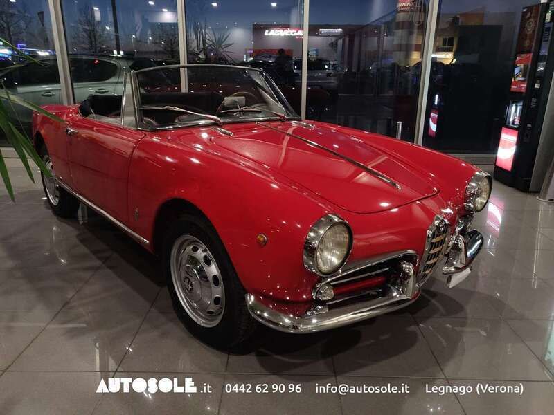 Usata Alfa Romeo Giulietta 80 CV (58 kW) 1961 Rosso Utilitaria