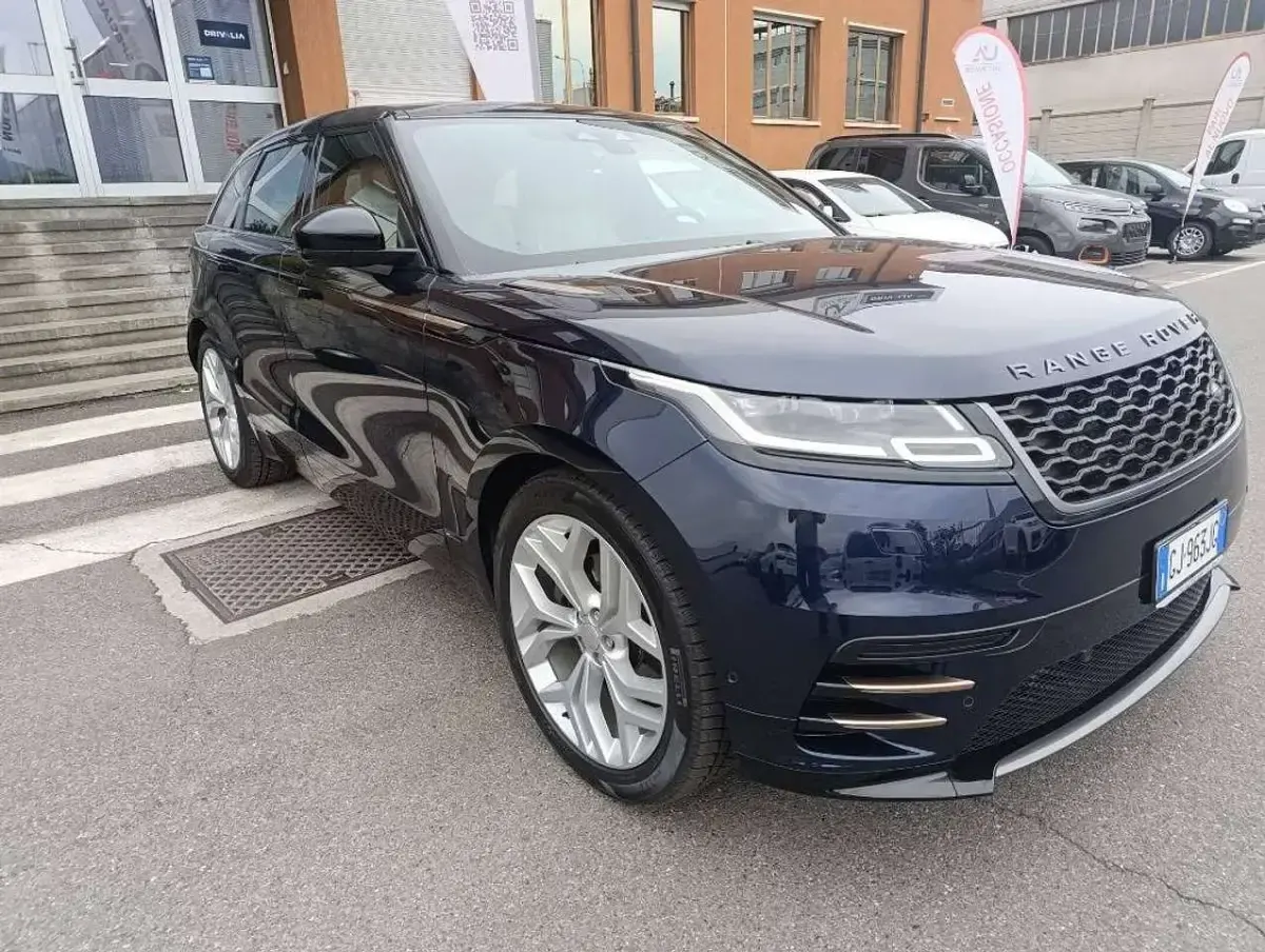 Usata Land Rover Range Rover Velar HSE Dynamic 204 CV (150 kW) 2022 Blu/azzurro SUV