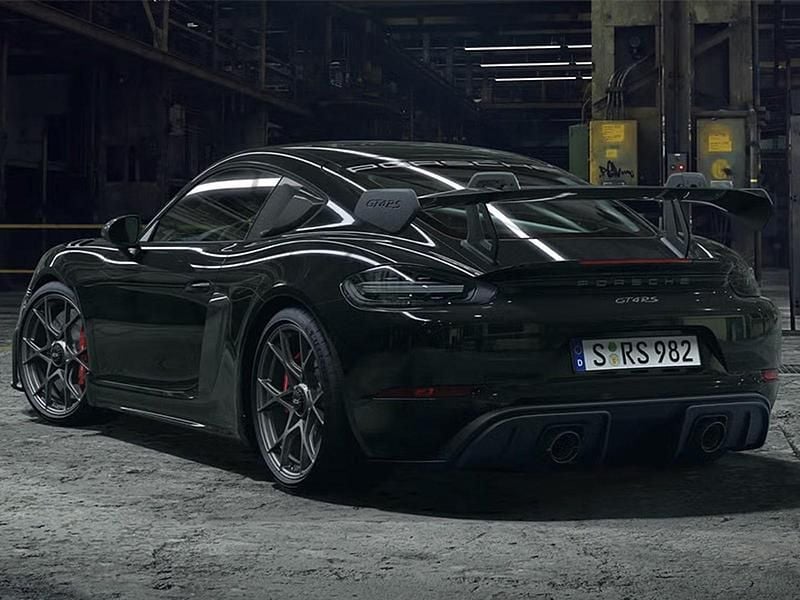 Nuova Porsche Cayman GT4 2026 Nero Coupé