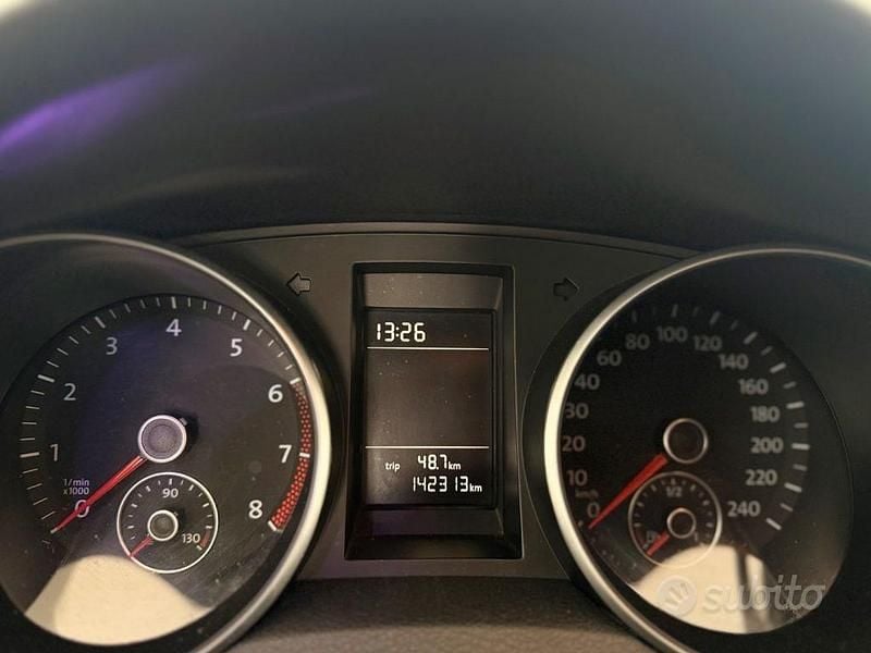 Usata VW Golf VI Highline 122 CV (89 kW) 2010 Grigio Utilitaria