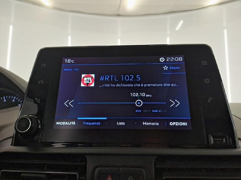 Usata Peugeot Rifter Active 2019 Blu Monovolume