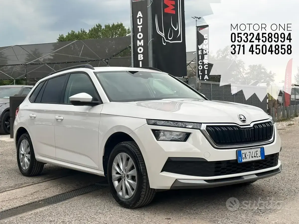 Usata Skoda Kamiq Ambition 110 CV (80 kW) 2023 Bianco SUV
