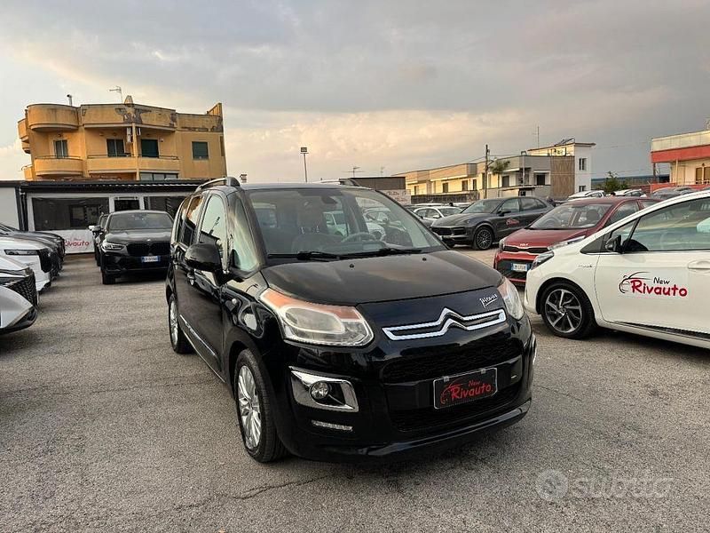 Usata Citroën C3 Picasso Exclusive 92 CV (67 kW) 2014 Nero Monovolume