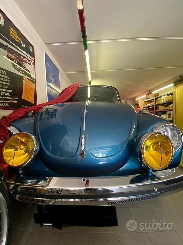 Usata VW Beetle Cabriolet 1970 Blu Cabrio