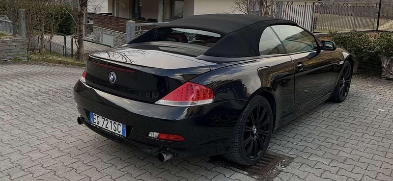 Usata BMW 630 Cabriolet 258 CV (189 kW) 2006 Nero Cabrio