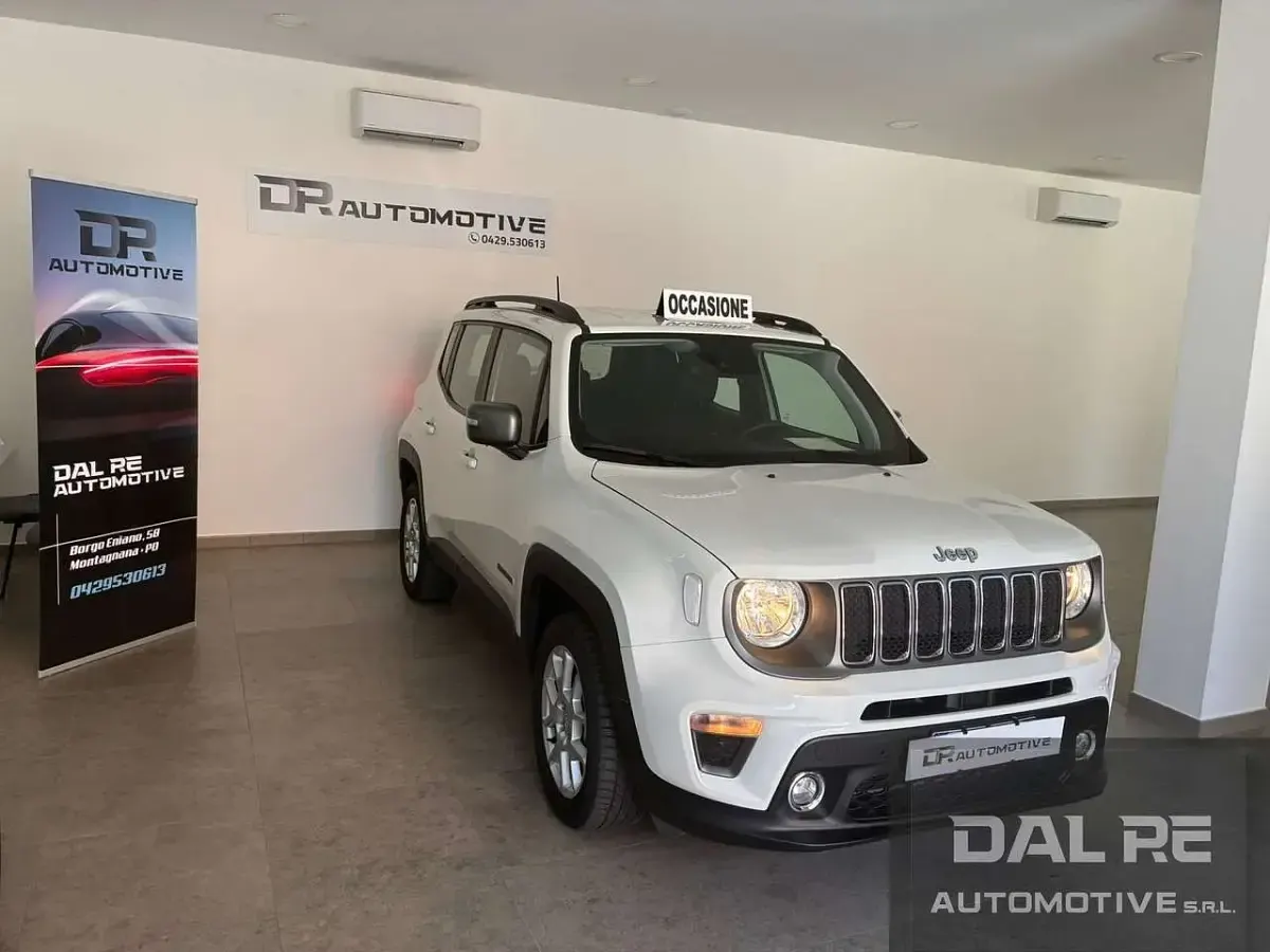 Usata Jeep Renegade Limited 190 CV (139 kW) 2021 Bianco SUV