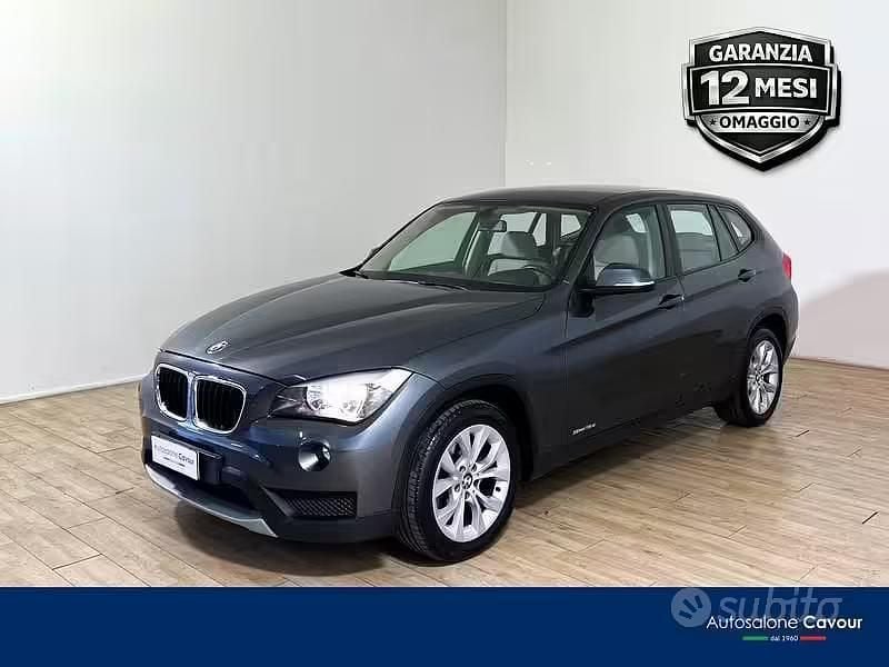 Begagnad BMW X1 Efficient Dynamics 116 HK (85 kW) 2014 Grå SUV