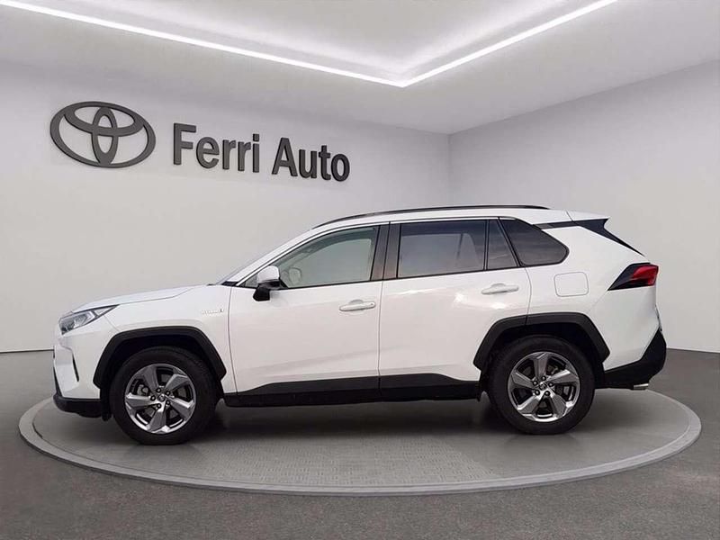 Usata Toyota RAV4 Hybrid 218 CV (160 kW) 2022 Bianco SUV