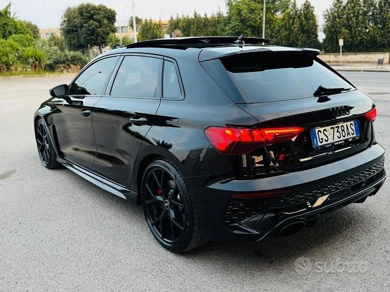 Usata Audi RS3 400 CV (294 kW) 2023 Nero Berlina