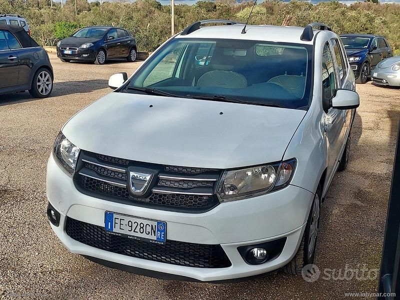 Usata Dacia Logan MCV Ambiance 90 CV (66 kW) 2016 Bianco Station wagon