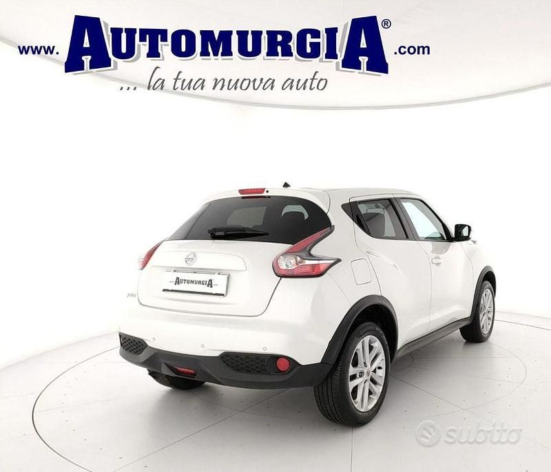 Usata Nissan Juke Acenta 110 CV (80 kW) 2017 Bianco SUV