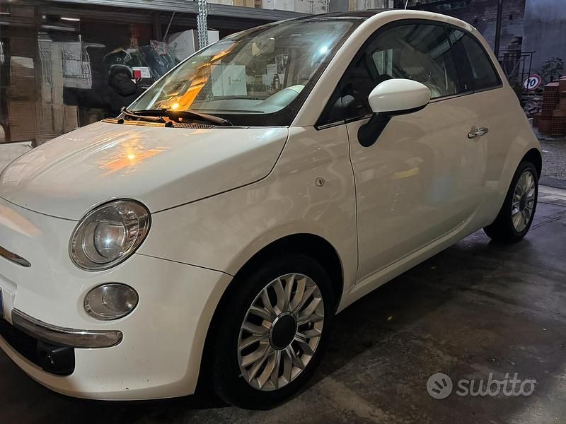 Usata Fiat 500 95 CV (69 kW) 2015 Bianco Berlina