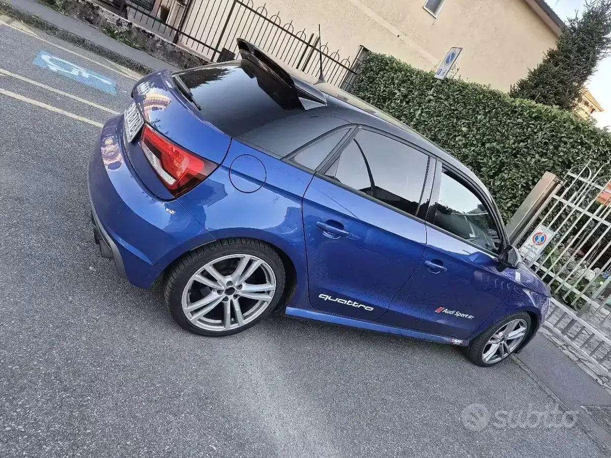 Usata Audi S1 231 CV (169 kW) 2016 Blu Utilitaria
