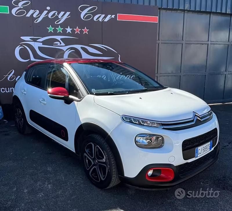 Usata Citroën C3 Shine 101 CV (74 kW) 2020 Bianco Utilitaria