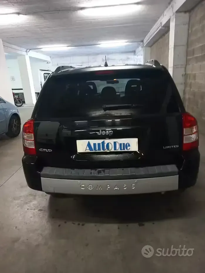 Usata Jeep Compass Limited 140 CV (102 kW) 2007 Nero SUV