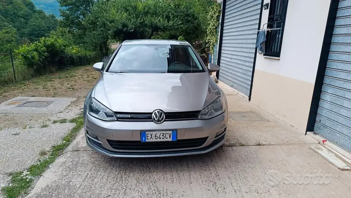 Usata VW Golf VII 110 CV (80 kW) 2014 Grigio Berlina