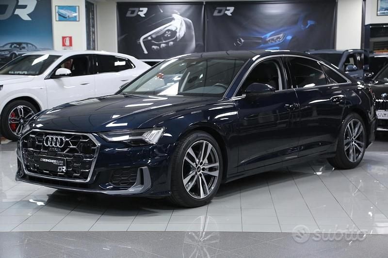 Blu asfalto Usata 2024 Audi A6 S-Line Tre volumi | 46.900 € (Buon prezzo) - Immagine 1/4