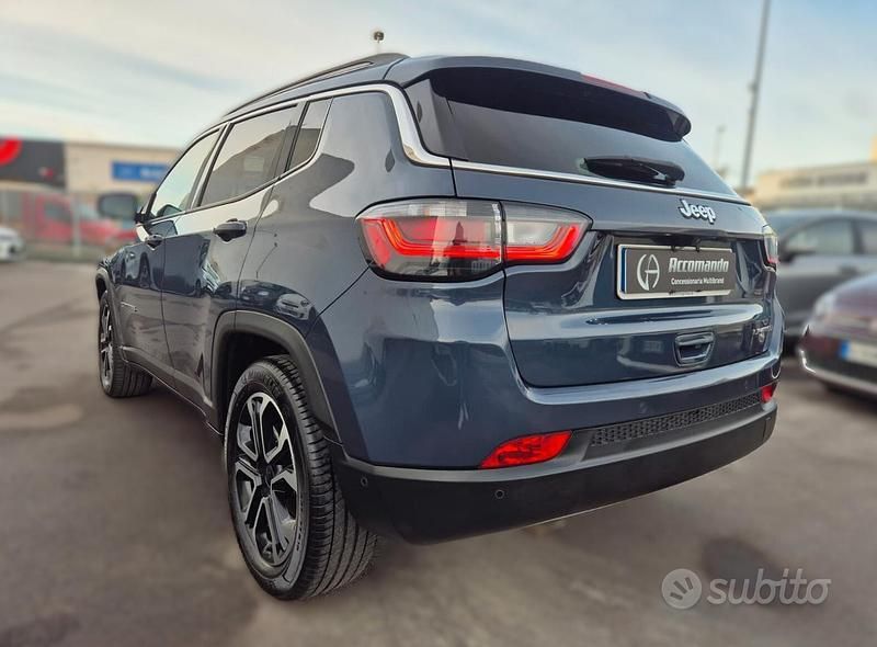 Usata Jeep Compass Limited 130 CV (95 kW) 2021 Blu SUV