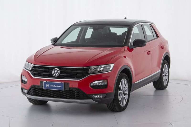 Rosso Usata 2021 VW T-Roc Style SUV | 21.500 € (Buon prezzo) - Immagine 1/4