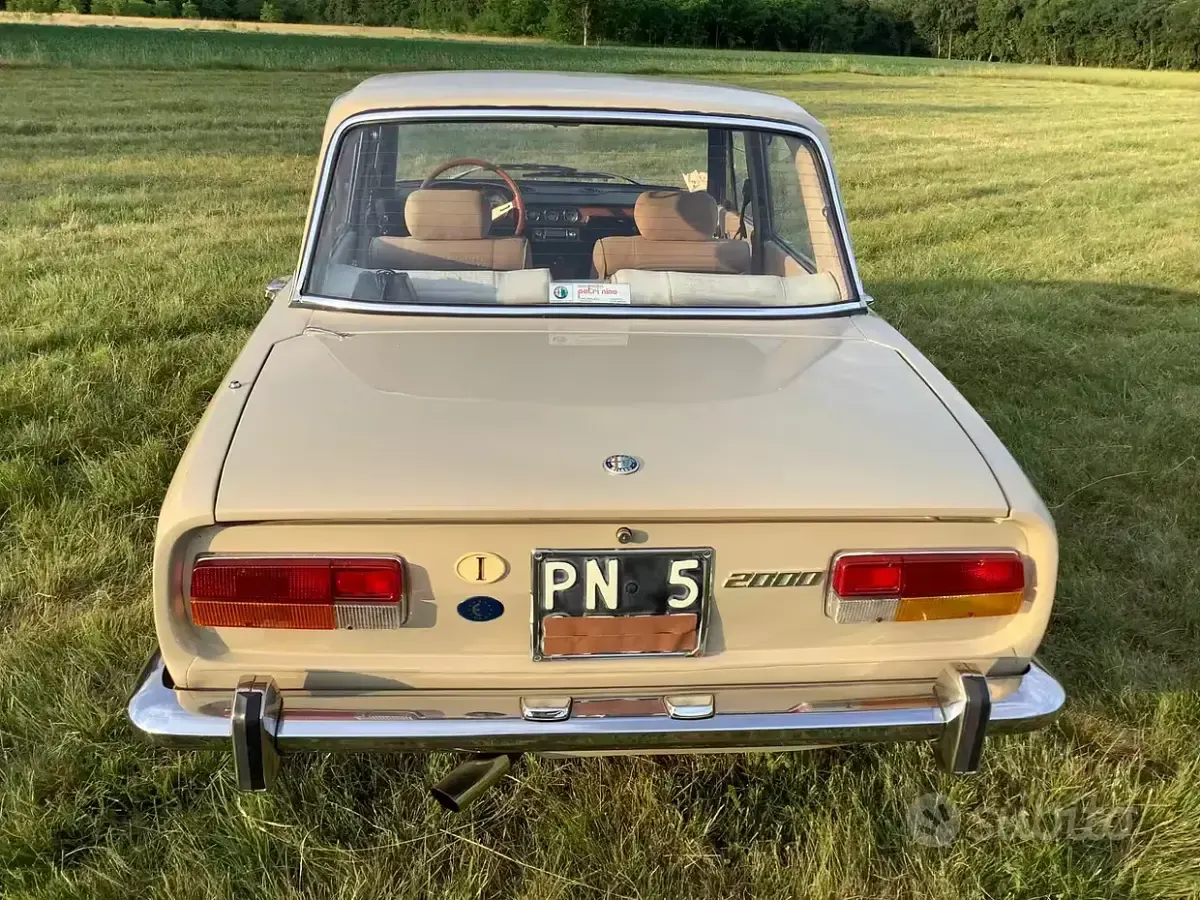 Usata Alfa Romeo 2000 1970 Berlina