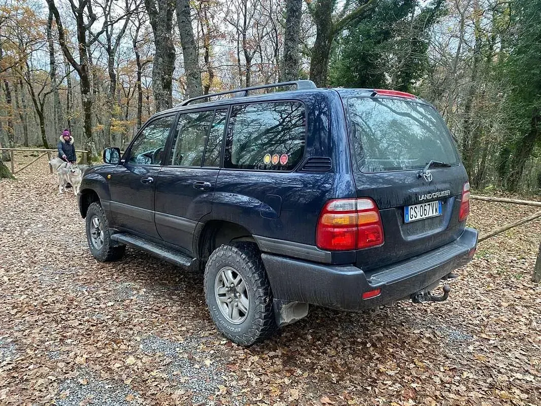 Usata Toyota Land Cruiser 204 CV (150 kW) 2001 Blu/azzurro SUV