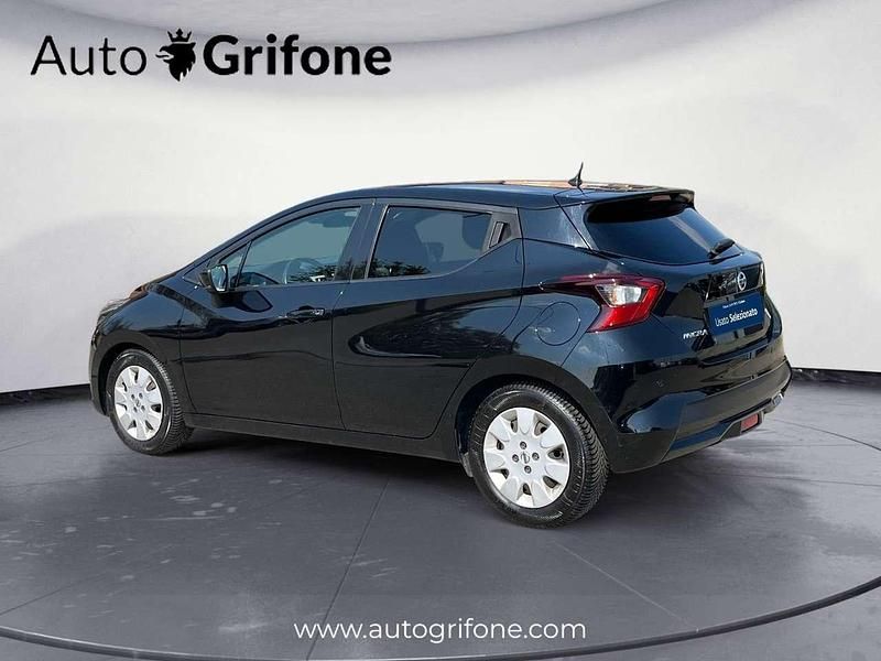 Usata Nissan Micra Acenta 90 CV (66 kW) 2017 Nero Utilitaria