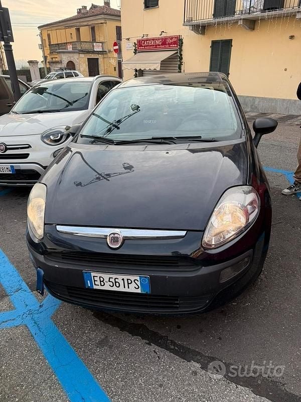 Usata Fiat Punto Evo Active 2009 Blu Utilitaria