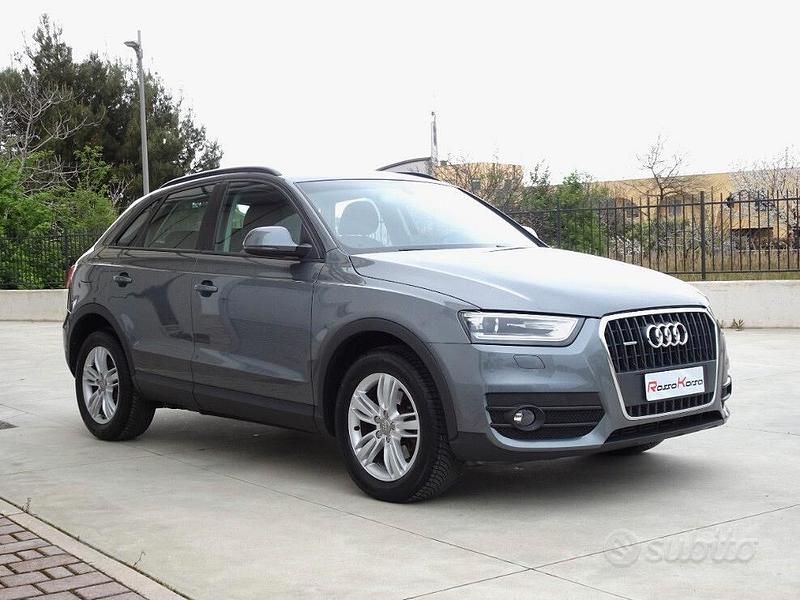 Usata Audi Q3 Comfort 140 CV (102 kW) 2014 Grigio SUV
